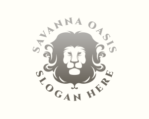 Savanna - Elegant Lion Mane logo design