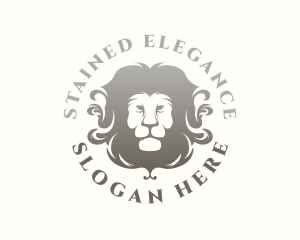 Elegant Lion Mane logo design