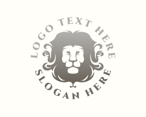 Wildlife - Elegant Lion Mane logo design