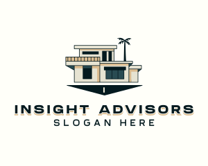 Residential Architect Contractor logo design