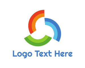 Acrylic - Rainbow Pattern Trio logo design