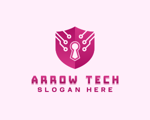 Shield Tech Security logo design