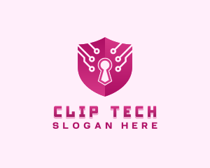 Shield Tech Security logo design