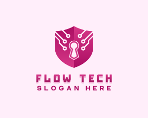 Shield Tech Security logo design