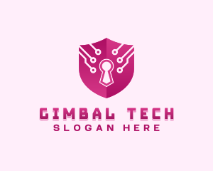 Shield Tech Security logo design