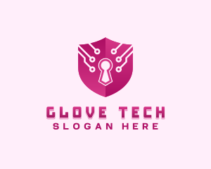 Shield Tech Security logo design