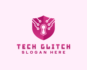 Shield Tech Security logo design