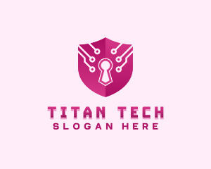 Shield Tech Security logo design