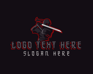 Squad - Gaming Samurai Ninja logo design