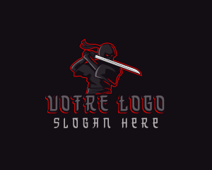 Gaming Samurai Ninja Logo