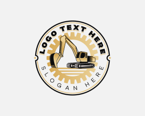 Industrial - Excavator Excavation Contractor logo design