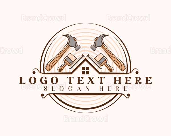 House Hammer Carpenter Logo