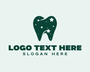 Braces - Sparkling Smile Dental logo design