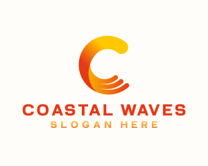 Generic Wave Letter C logo design