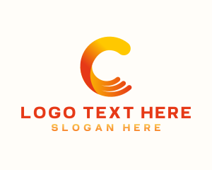 Media - Generic Wave Letter C logo design