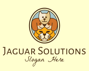 Jaguar - Wildlife & Pet Animal Portrait logo design