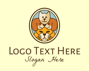 Doggy - Wildlife & Pet Animal Portrait logo design