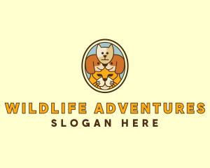 Wildlife & Pet Animal Portrait logo design