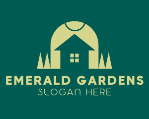 Home Gardening Yard Care logo design