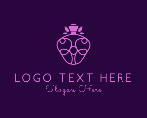 Scent - Floral Perfume Scent logo design