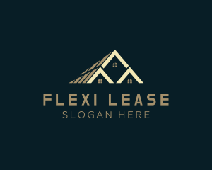 Residential House Roofing logo design