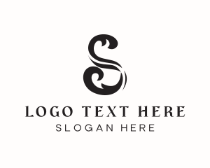 Marketing - Creative Water Wave Letter S logo design