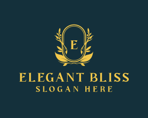 Floral Garden Wedding Logo