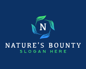 Natural Leaves Organic logo design