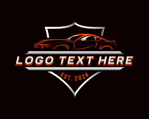 Drag Racing - Motorsport Racing Garage logo design