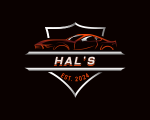 Dealership - Motorsport Racing Garage logo design