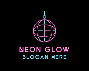 Neon - Neon Disco Ball logo design