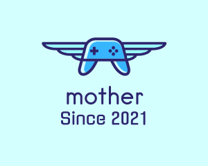 Entertainment - Flying Game Controller logo design