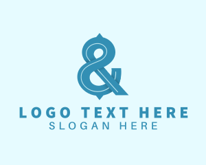 Business - Modern Stylish Ampersand logo design