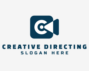 Directing - Digital Media Camera Letter C logo design