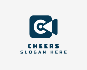 Producer - Digital Media Camera Letter C logo design