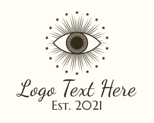 Cosmic - Star Eye Fortune Reader logo design