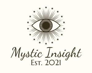 Divination - Star Eye Fortune Reader logo design