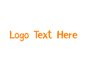 Preschooler - Child Handwriting Preschool logo design