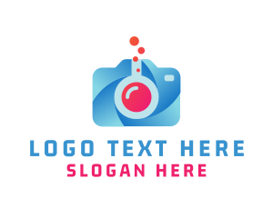 Phone Photography - Camera Photography Lab logo design