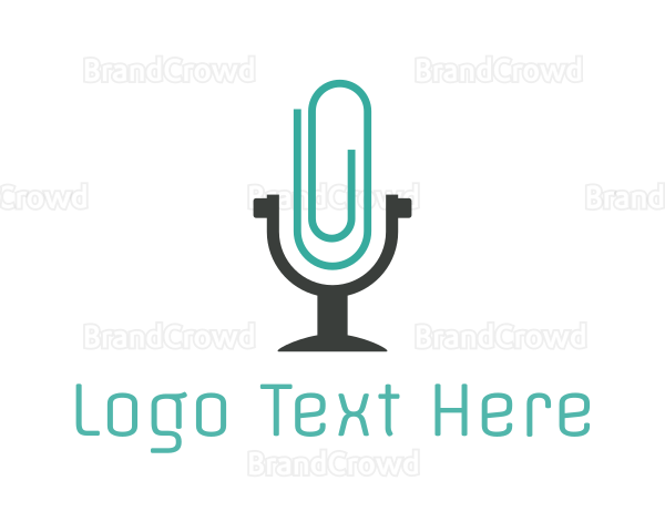 Paper Clip Podcast Logo