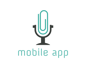 Podcast - Paper Clip Podcast logo design