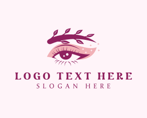 Nature - Natural Eyebrow Cosmetics logo design