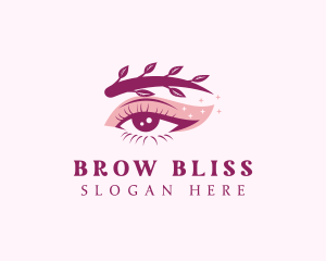 Eyebrow - Natural Eyebrow Cosmetics logo design