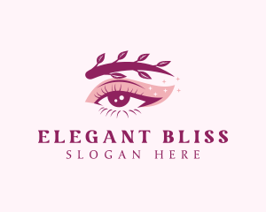 Microblading - Natural Eyebrow Cosmetics logo design