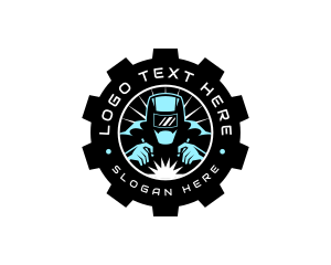 Metal - Welder Metal Fabrication logo design