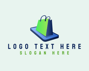 Marketplace - Online Shop Cellphone App logo design