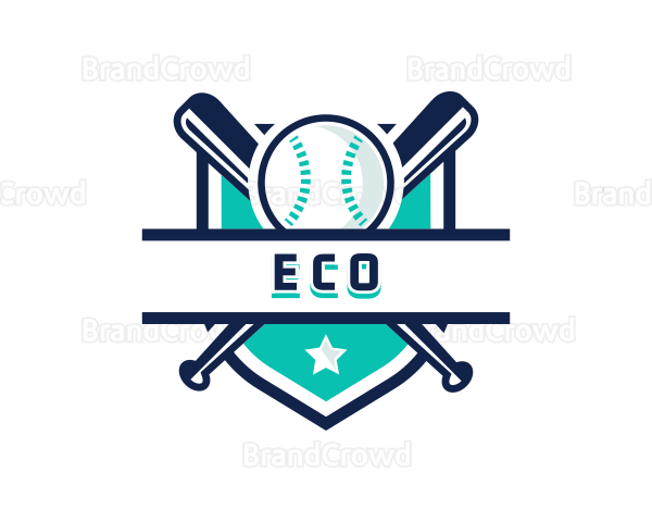 Baseball Sport League Logo