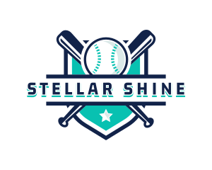 Baseball Sport League logo design