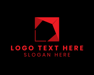 Origami - Aviation Airplane Logistics logo design