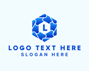 Lettermark - Technology Marketing App logo design